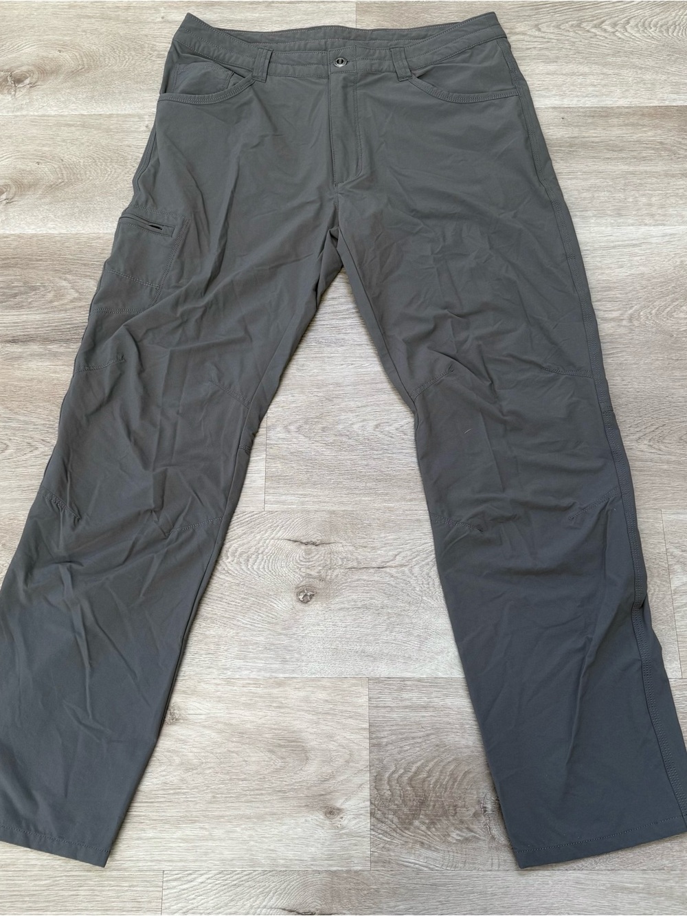 Patagonia Pants Mens 34x30 Gray Quandary Forge Hiking Tech Outdoor